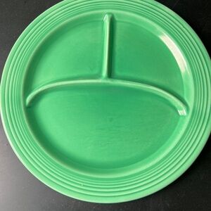 Fiestaware Divided Grill Plate 3